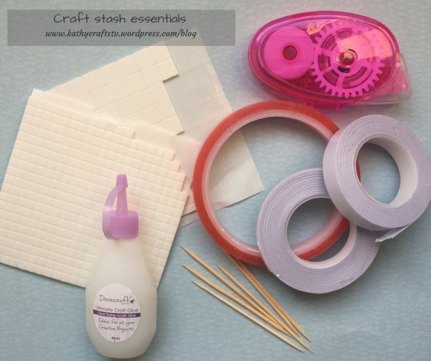 Craft stash essentials - adhesives