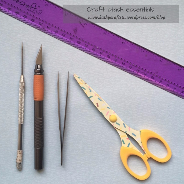 Craft stash essentials - tools